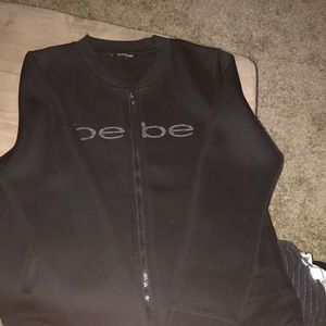 Bebe dress and sports jacket